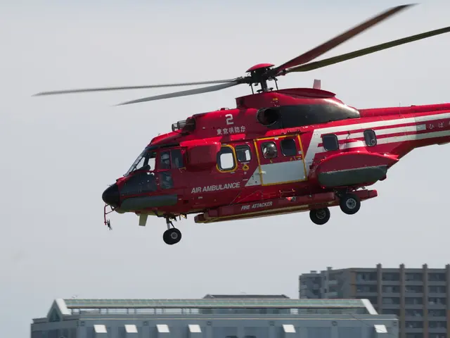 A helicopter's unique ability to perform life-saving rescues surpasses that of any other vehicle.