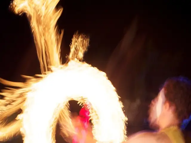 Emergency Party with Flashing Lights and Musicful Evacuation