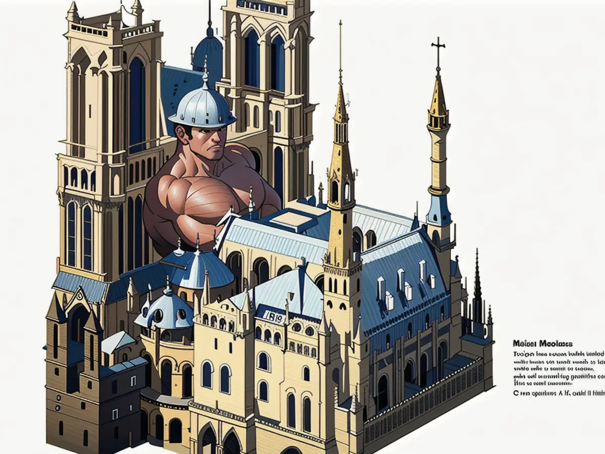 Utilizing lasers and drones for data collection, a 3D representation of Notre Dame Cathedral was constructed post-2019 fire damage. The intricate architecture, detailed structures, and vast scale of Notre Dame Cathedral necessitated over a year to manufacture the comprehensive 3D model.