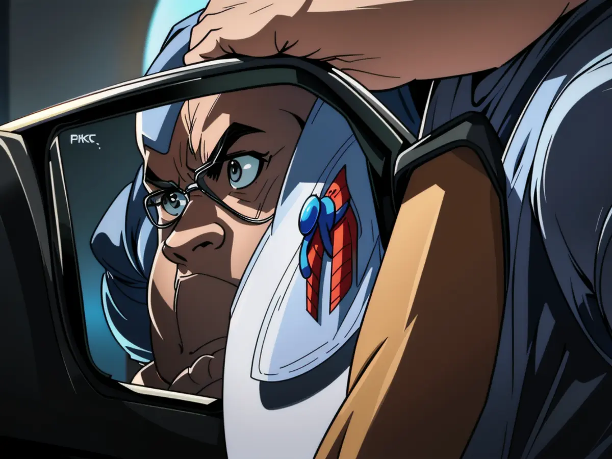 Intense Focus on Software Engineering: Engineer Diligently Coding on Laptop, Code Reflection in...