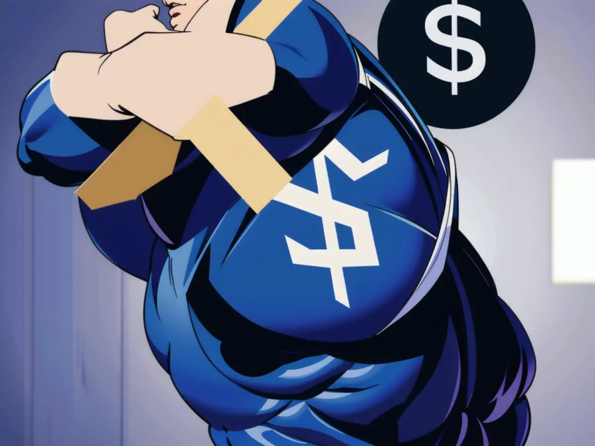 Unidentified perpetrator caught on camera, suspected in burglary incidents; authorities urge public for tips on suspect's identity. Trading volume dwindles for Stellar, and support falters, potentially leading to a more significant fall in value, worsened by pessimistic market conditions.